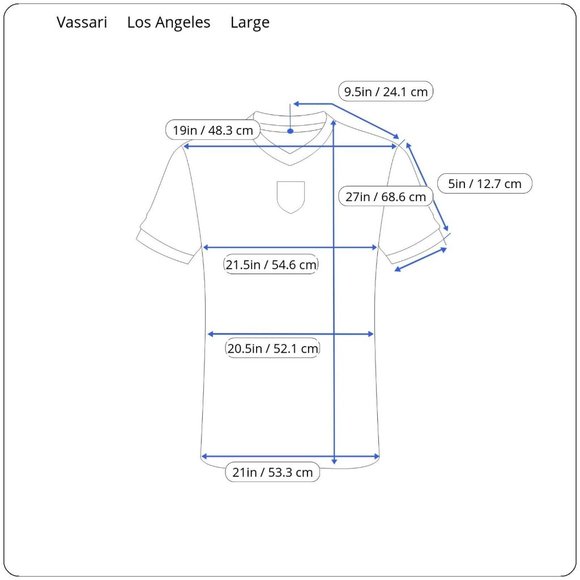 Vassari Los Angeles High Zipper Collar Large Red White Designer Shirt - Picture 2 of 10